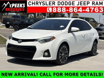 Used 2016 Toyota Corolla S Plus