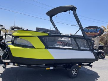 2024 SEADOO SWITCH SPORT 18 230HP  NEON YELLOW  in a YELLOW exterior color. Family PowerSports (877) 886-1997 familypowersports.com 