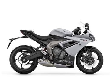 2025 Triumph DAYTONA 660 in a SNODONIA WHITE exterior color. BMW Motorcycles of New Orleans 504-595-6776 motojulia.com 