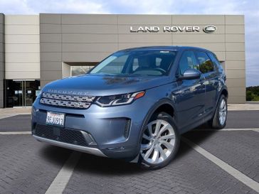 2023 Land Rover Discovery Sport SE in a Blue exterior color. Ventura Auto Center 866-978-2178 venturaautocenter.com 