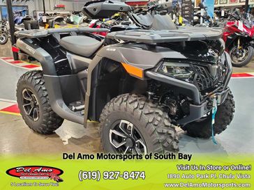 2024 CFMOTO CF600AU-3SA  in a NEBULA BLACK exterior color. Del Amo Motorsports of South Bay (619) 547-1937 delamomotorsports.com 