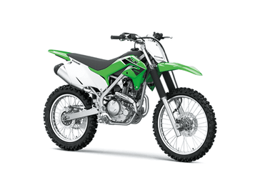 2023 Kawasaki KLX 230R in a Lime Green exterior color. New England Powersports 978 338-8990 pixelmotiondemo.com 