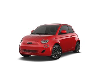 2024 Fiat 500e (red) Edition in a Red by (Red) exterior color. Champion Chrysler Jeep Dodge Ram 800-549-1084 pixelmotiondemo.com 