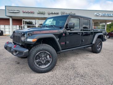2023 Jeep Gladiator Rubicon 4x4 in a Black Clear Coat exterior color and Blackinterior. Weeks Chrysler - Jeep Dodge 618-603-2267 weekschryslerjeep.com 