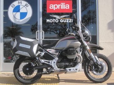 2023 Moto Guzzi V85 TT in a SILVER exterior color. Moto San Diego 760-520-1288 motosandiego.com 