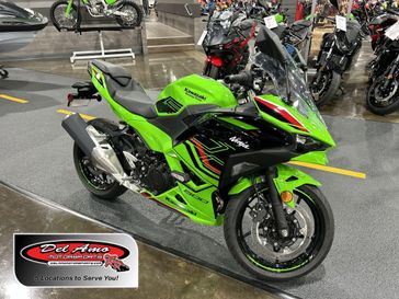 2024 Kawasaki NINJA 500 KRT EDITION SE ABS  in a LIME GREEN/EBONY exterior color. Del Amo Motorsports of Redondo Beach (424) 390-7811 delamomotorsports.com 