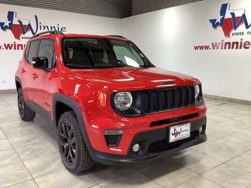 2023 Jeep Renegade Latitude in a Colorado Red Clear Coat exterior color and Blackinterior. 