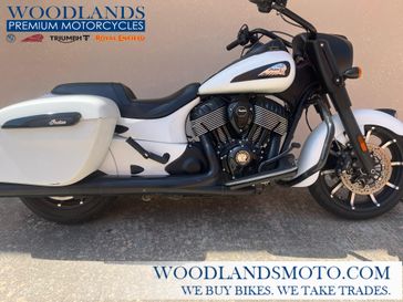 Used 2020 Indian Motorcycle SFLD DARK HORSE, WHITE SMOKE, 49ST Dark Horse 