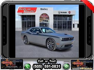 2023 Dodge Challenger R/T in a Destroyer Gray Clear Coat exterior color and Blackinterior. Melloy Dodge RAM FIAT 505-588-4459 melloydodge.com 