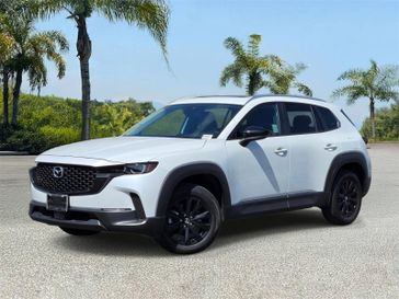 Used 2023 Mazda CX-50 2.5 S Preferred Plus Package AWD in a Wind Chill Pearl exterior color and Black/Grayinterior. Southbay Chrysler Jeep Dodge Ram (424) 404-5521 pixelmotiondemo.com 