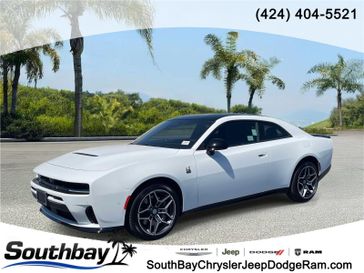 New 2026 Dodge Charger Scat Pack 2-door Awd in a White Knuckle exterior color and Blackinterior. Southbay Chrysler Jeep Dodge Ram (424) 404-5521 pixelmotiondemo.com 
