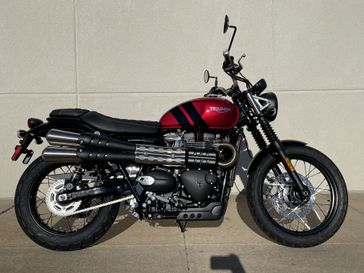 2023 Triumph SCRAMBLER 900 in a Carnival Red / Jet Black exterior color. Cross Country Powersports 732-491-2900 crosscountrypowersports.com 