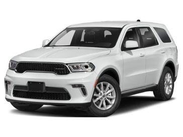 2023 Dodge Durango SXT Launch Edition in a White Knuckle Clear Coat exterior color and Blackinterior. Jeep Chrysler Dodge RAM FIAT of Ontario 909-757-0698 jcofontario.com 