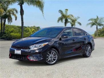 Used 2023 Kia Forte GT-Line IVT in a Aurora Black exterior color and Blackinterior. Southbay Chrysler Jeep Dodge Ram (424) 404-5521 pixelmotiondemo.com 