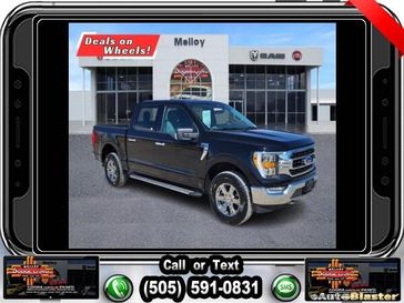 2021 Ford F-150 XLT in a Black exterior color and Medium Dark Slateinterior. Melloy Dodge RAM FIAT 505-588-4459 melloydodge.com 