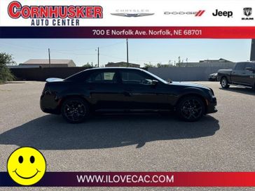 2023 Chrysler 300s V8 in a Gloss-Black exterior color and Blackinterior. Cornhusker Auto Center 402-866-8665 cornhuskerautocenter.com 