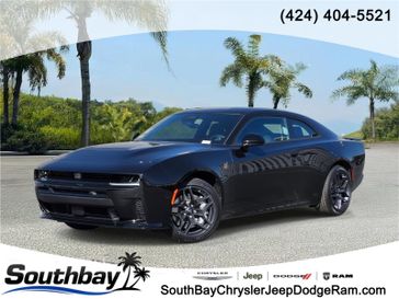 New 2026 Dodge Charger Scat Pack 2-door Awd in a Diamond Black Crystal Pearl Coat exterior color and Blackinterior. Southbay Chrysler Jeep Dodge Ram (424) 404-5521 pixelmotiondemo.com 
