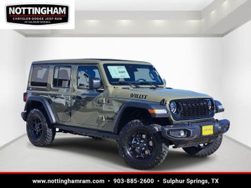 New 2026 Jeep Wrangler 4-door Willys