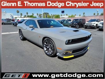 2023 Dodge Challenger R/T Scat Pack in a Destroyer Gray exterior color and Blackinterior. Glenn E Thomas 100 Years Of Excellence (866) 340-5075 getdodge.com 