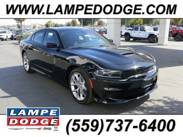 2023 Dodge Charger Gt Rwd in a Pitch Black exterior color and Blackinterior. Lampe Chrysler Dodge Jeep RAM 559-471-3085 pixelmotiondemo.com 