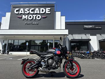 2026 Triumph Trident 660 Triple Tribute - SAPPHIRE BLACK - COBALT BLUE 