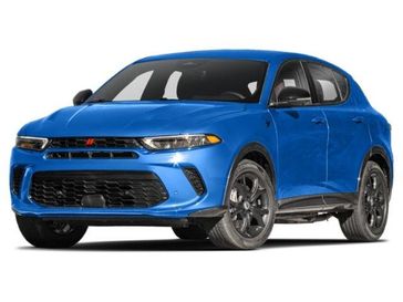 2024 Dodge Hornet R/T in a Blue Steele exterior color and Blackinterior. Ontario Auto Center ontarioautocenter.com 