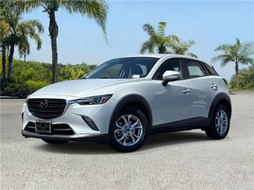 Used 2021 Mazda CX-3 Sport FWD in a Ceramic Metallic exterior color and Blackinterior. Southbay Chrysler Jeep Dodge Ram (424) 404-5521 pixelmotiondemo.com 