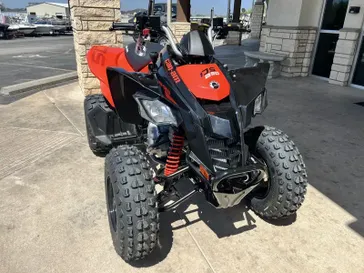 2024 CAN-AM DS 250 BLACK AND CANAM RED