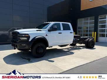 New 2025 RAM 5500 Tradesman Chassis Crew Cab 4x4 84' Ca