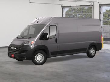 New 2025 RAM Promaster 3500 Tradesman Cargo Van High Roof 159' Wb in a Granite Crystal Metallic Clear Coat exterior color. Kamaaina Motors 1-808-746-7956 kamaainamotors.com 