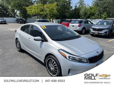 2017 Kia Forte LX in a Silky Silver exterior color and Blackinterior. Glenview Luxury Imports 847-904-1233 glenviewluxuryimports.com 