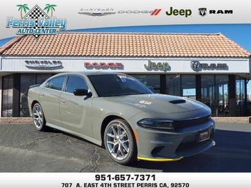 2023 Dodge Charger Gt Rwd in a Destroyer Gray exterior color and Blackinterior. Perris Valley Chrysler Dodge Jeep Ram 951-355-1970 perrisvalleydodgejeepchrysler.com 