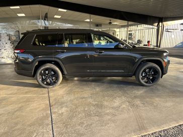 2022 Jeep Grand Cherokee L  in a ROCKY MTN exterior color. Shields Motor Company Inc (620) 902-2035 shieldsmotorchryslerdodgejeep.com 