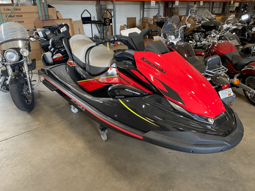 2024 Kawasaki JET SKI STX 160LX  in a BLACK / RED exterior color. Rod's Ride On Powersports (608) 788-4514 pixelmotiondemo.com 