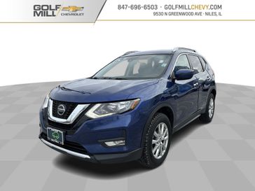 2020 Nissan Rogue SV in a Caspian Blue Metallic exterior color and Charcoalinterior. Glenview Luxury Imports 847-904-1233 glenviewluxuryimports.com 