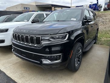 2024 Wagoneer 4X4 in a Diamond Black Crystal Pearl Coat exterior color. Gupton Motors Inc 615-384-2886 guptonmotors.com 