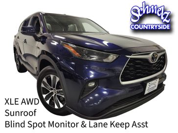 Used 2022 Toyota Highlander XLE AWD w/Sunroof