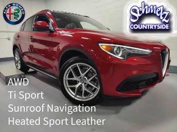 Used 2018 Alfa Romeo Stelvio Ti Sport AWD w/Sunroof/Nav