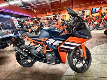 New 2024 KTM RC 390, blue - B.D. 