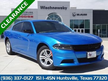 2023 Dodge Charger SXT Rwd in a B5 Blue exterior color and Blackinterior. Wischnewsky Dodge 936-755-5310 wischnewskydodge.com 