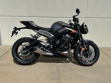 2024 Triumph STREET TRIPLE RS in a SILVER ICE exterior color. Cross Country Powersports 732-491-2900 crosscountrypowersports.com 