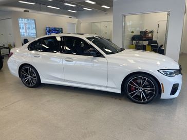 2021 BMW 3 Series M340i xDrive in a Alpine White exterior color and Black W/Oyster Stitchinginterior. Lotus North Jersey 908-376-2300 lotusnj.com 