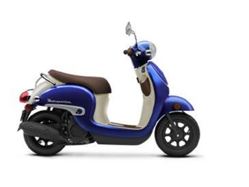 2024 Honda Metropolitan in a Blue Metallic exterior color. New England Powersports 978 338-8990 pixelmotiondemo.com 