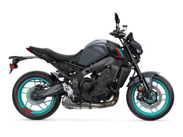 2023 Yamaha MT 09 in a Cyan Storm exterior color. Parkway Cycle (617)-544-3810 parkwaycycle.com 
