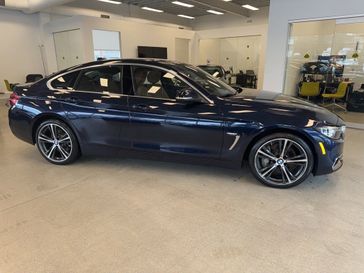 2018 BMW 4 Series 440i xDrive Gran Coupe in a Imperial Blue Metallic exterior color and Cognac/Dark Browninterior. Lotus North Jersey 908-376-2300 lotusnj.com 