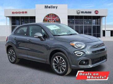 2023 Fiat 500x Sport Awd in a Grigio Moda (Graphite Gray Metallic) exterior color and Blackinterior. Melloy Dodge RAM FIAT 505-588-4459 melloydodge.com 