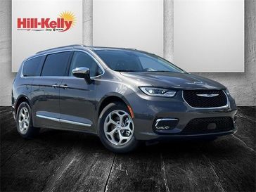 2023 Chrysler Pacifica Limited in a Granite Crystal Metallic Clear Coat exterior color and Black/Alloy/Blackinterior. Hill-Kelly Dodge (850) 786-2130 hillkellydodge.com 