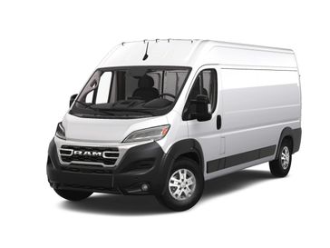 2024 RAM Promaster 2500 Slt+ Cargo Van High Roof 159' Wb in a Bright White Clear Coat exterior color. Hill-Kelly Dodge (850) 786-2130 hillkellydodge.com 