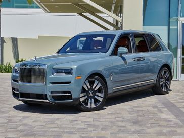 2023 Rolls-Royce Cullinan  in a Monteverde exterior color and Armagnacinterior. ROLLS-ROYCE MOTOR CARS ORANGE COUNTY (949) 523-3061 rolls-roycemotorcarsoc.com 