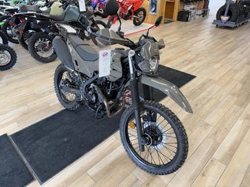 New 2026 Kawasaki Klx 230 df abs medium cloudy gray 